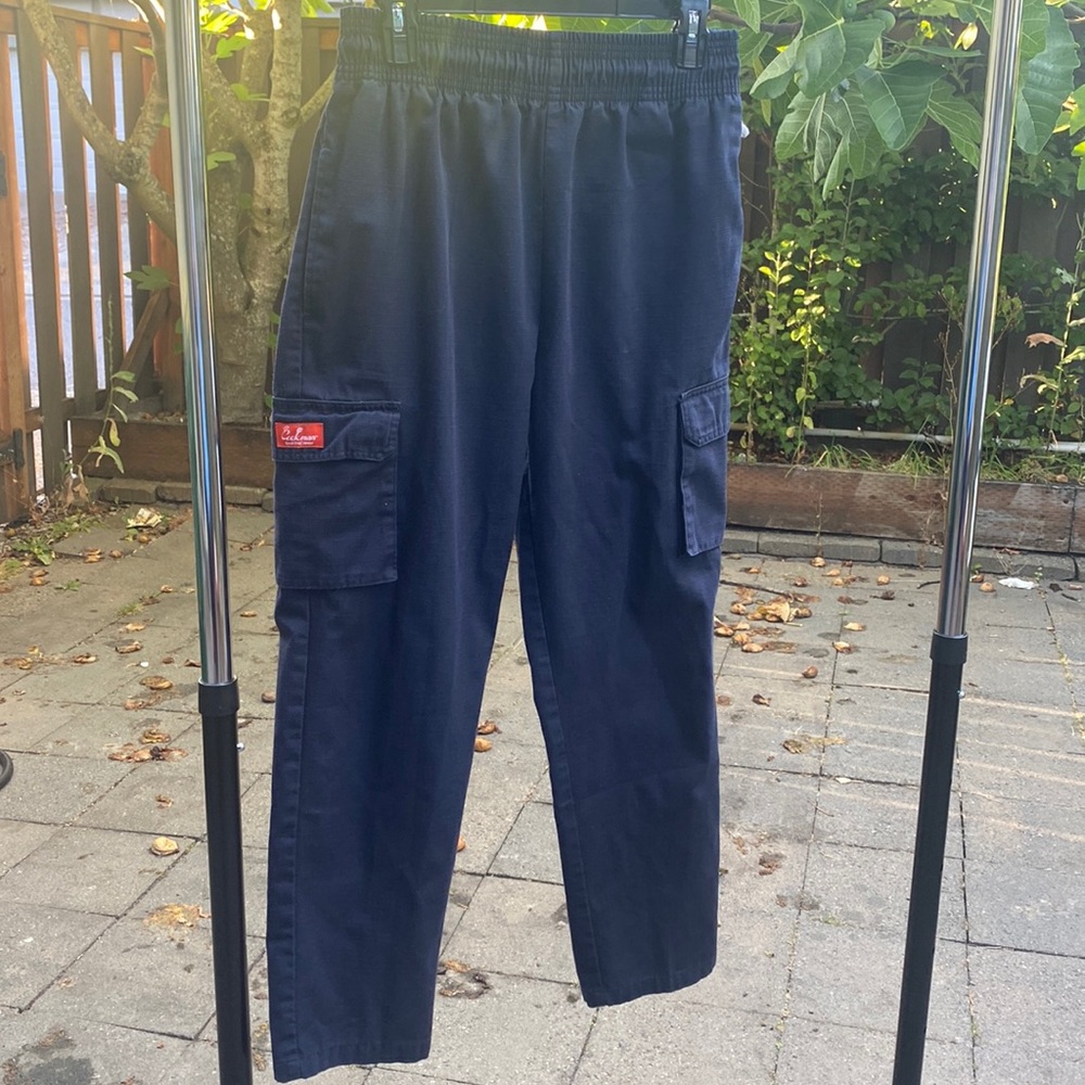 Cookman Chef Pants Cargo mens medium 
- Herringbone : Navy